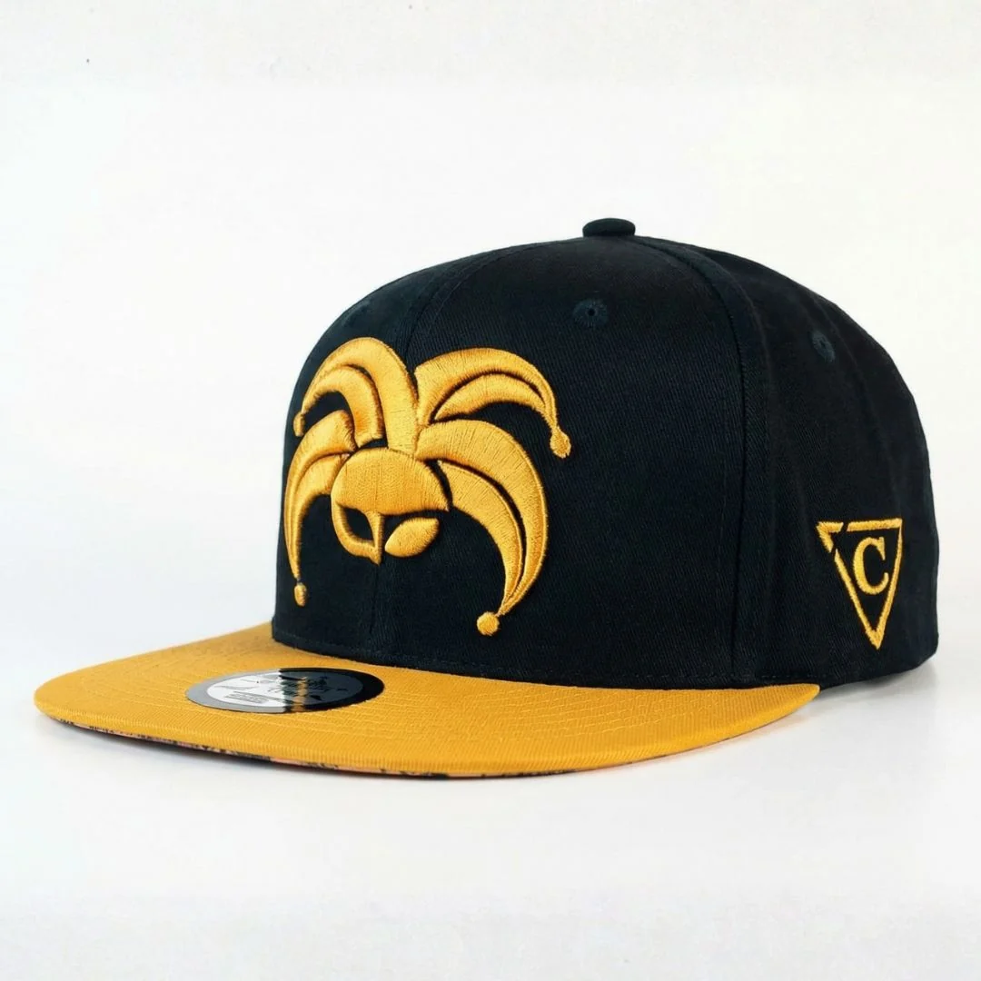 King Clown Snapback - Deep Blue/Yellow - Image 8