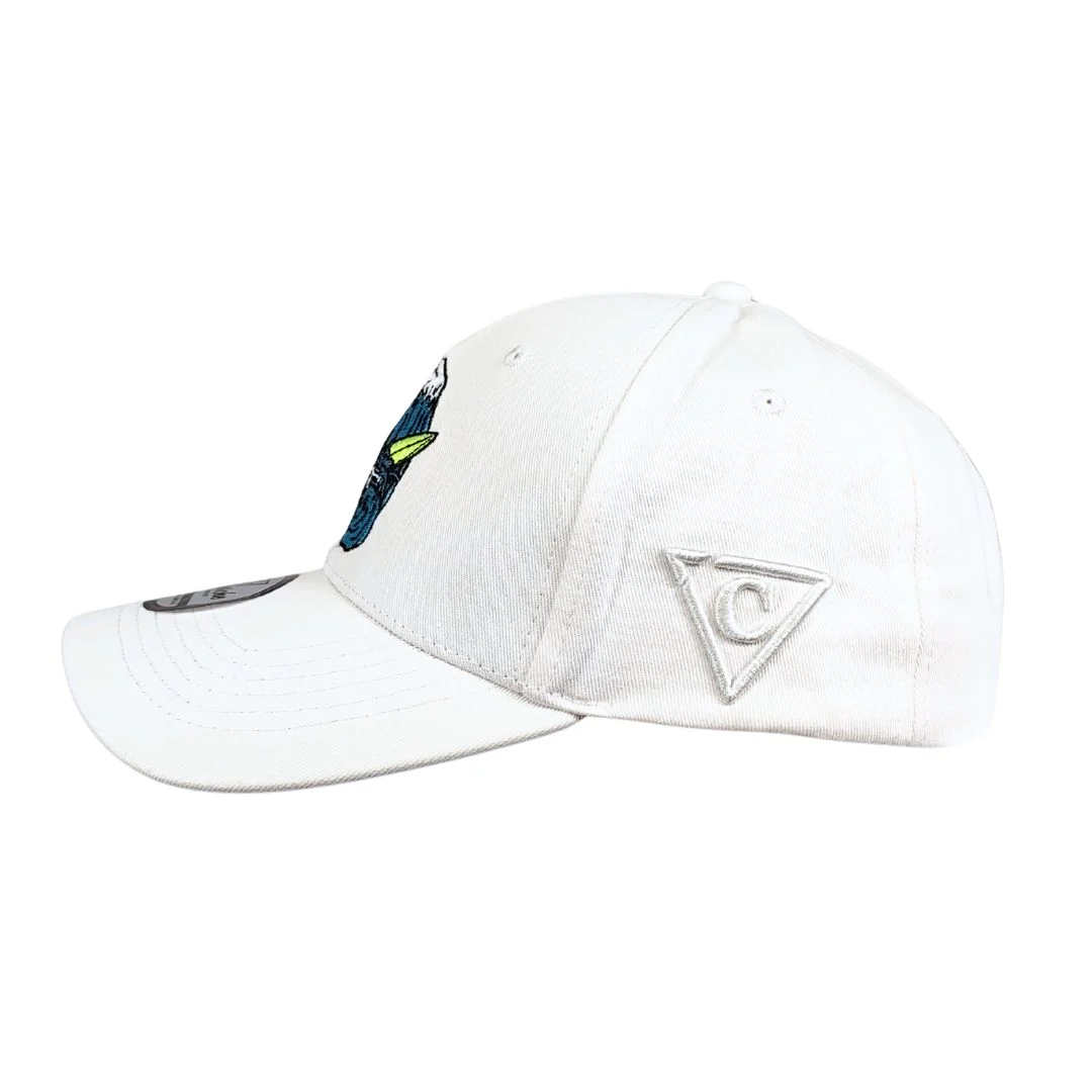 King Wave Curved Cap - White - Image 5