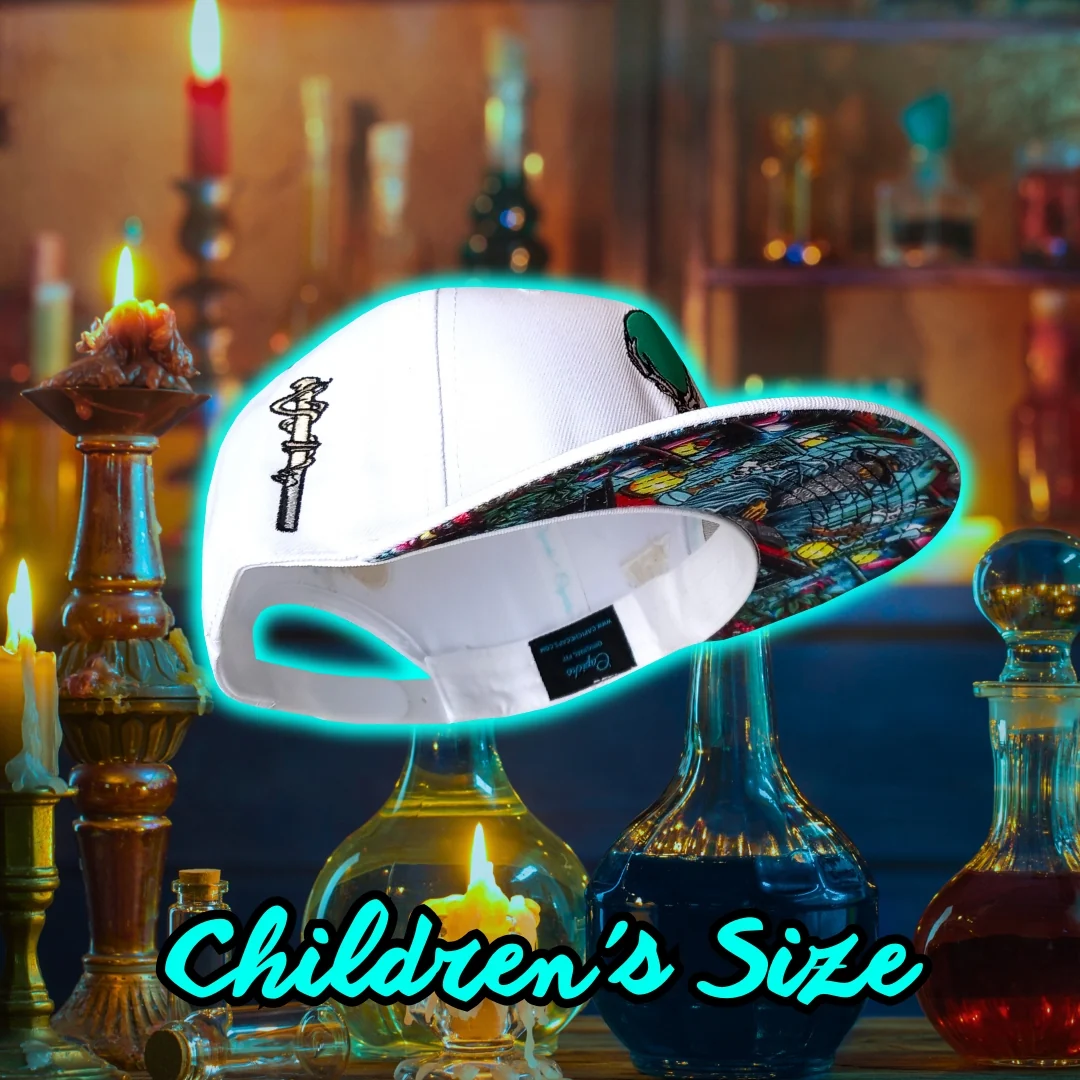 Lost Wizard Snapback Child Size - White - Image 10