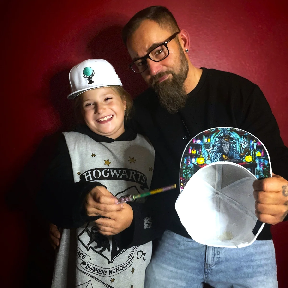 Lost Wizard Snapback Child Size - White - Image 4