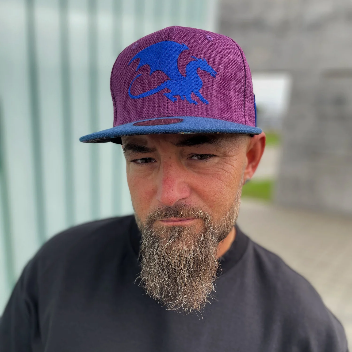 Magic Spell Snapback - Purple/Blue Thick Cotton - Image 5