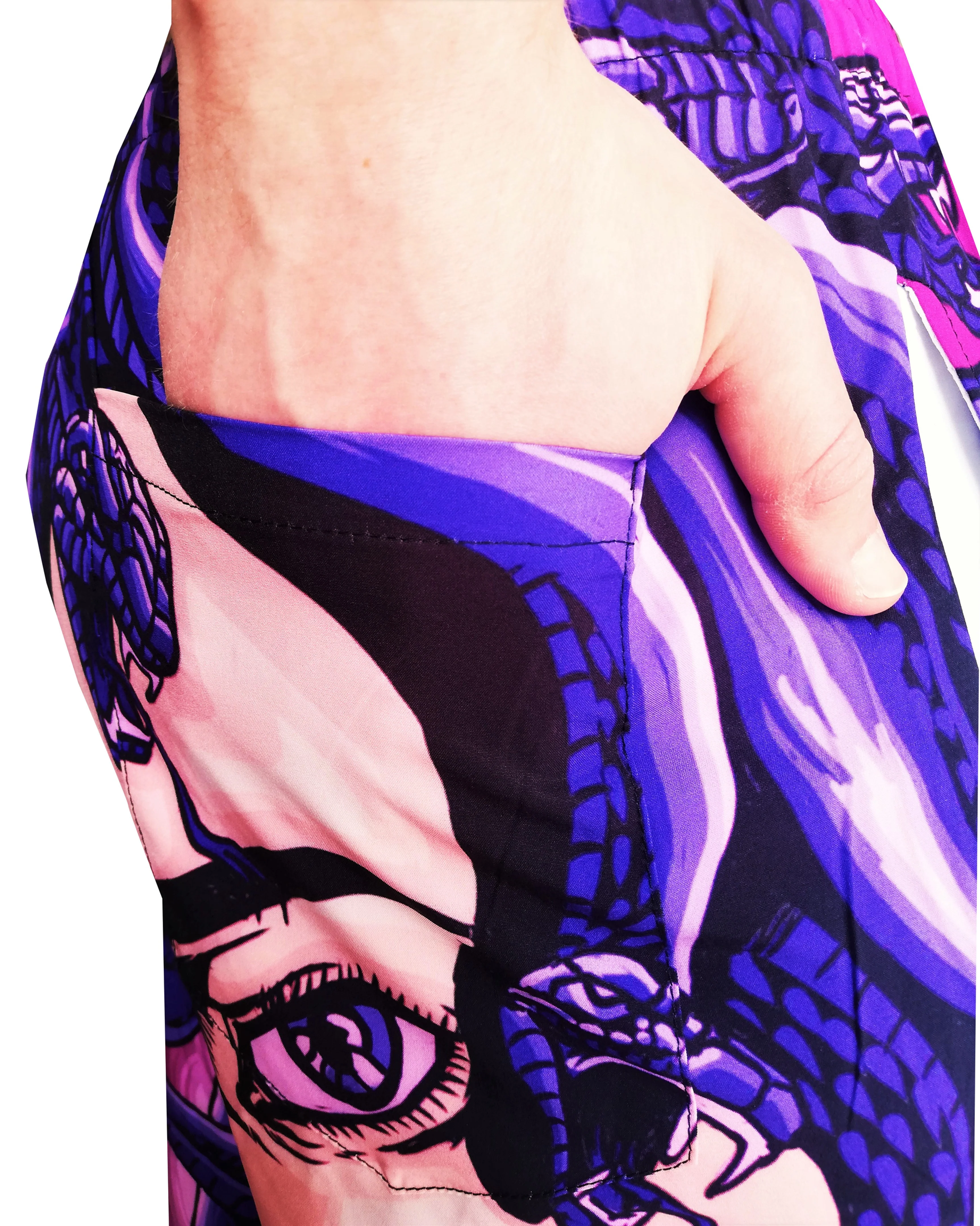 Medusa Swim Short - Purple - Image 6