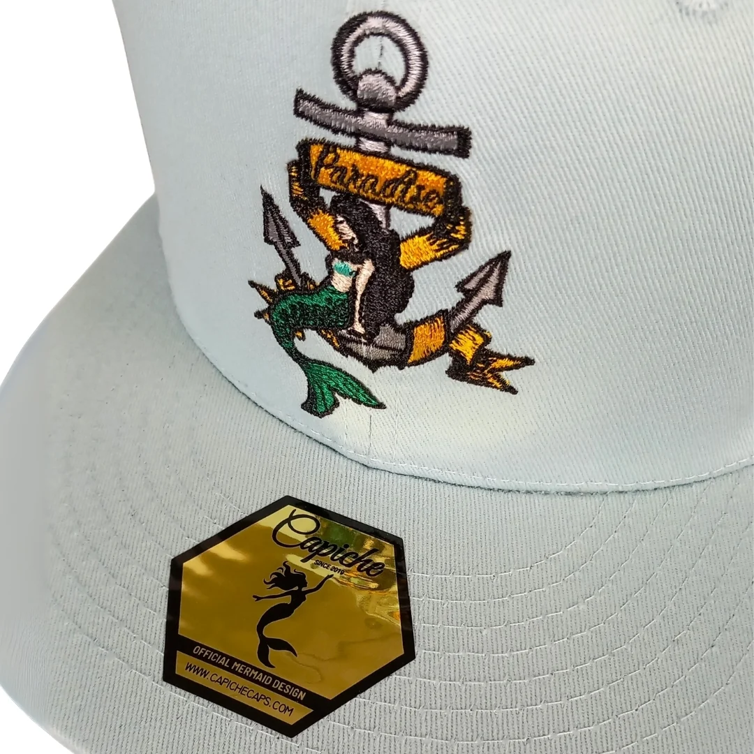 Mermaid Paradise Snapback - Pastel Blue - Image 15