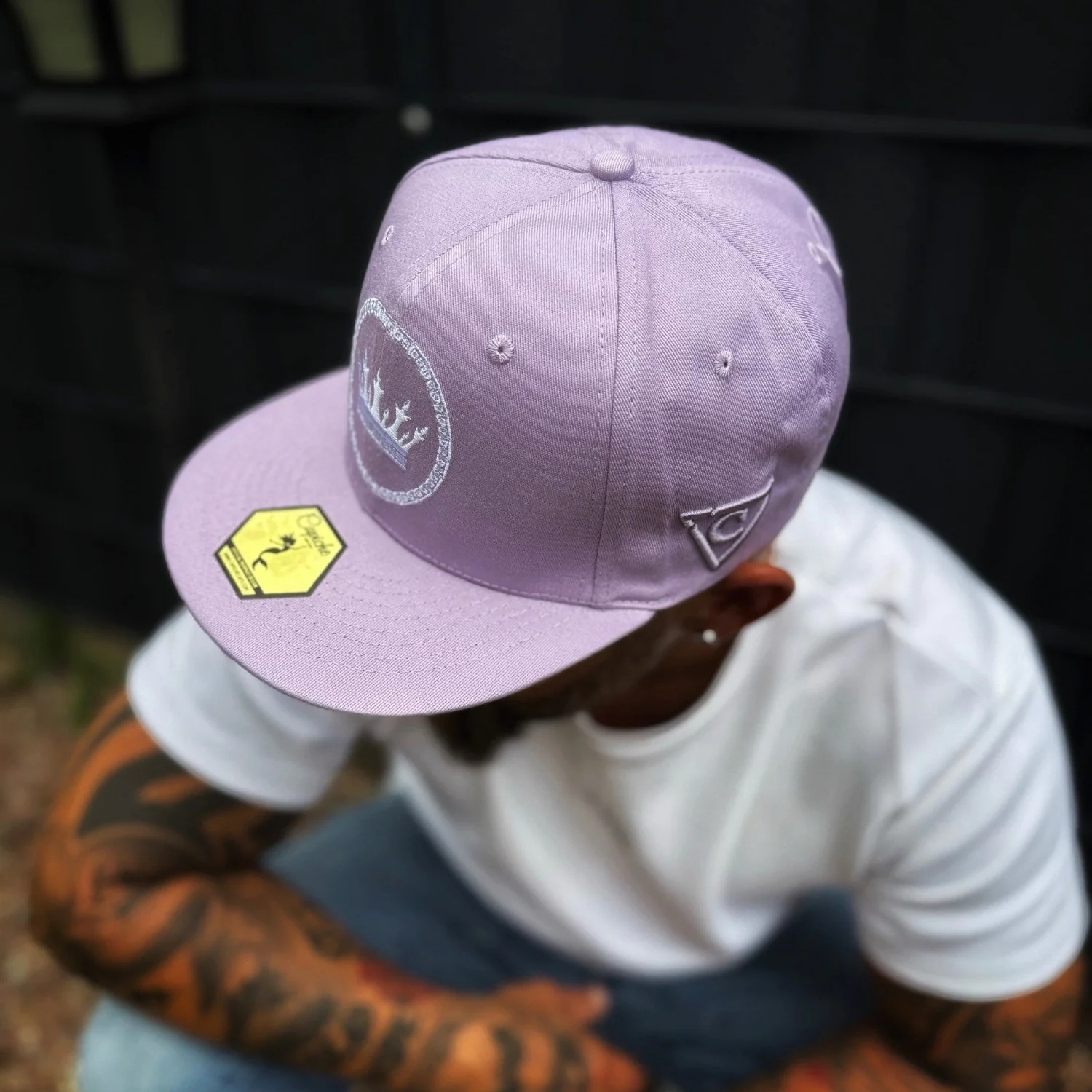 Mermaids Kingdom Snapback - Pastel Purple - Image 11
