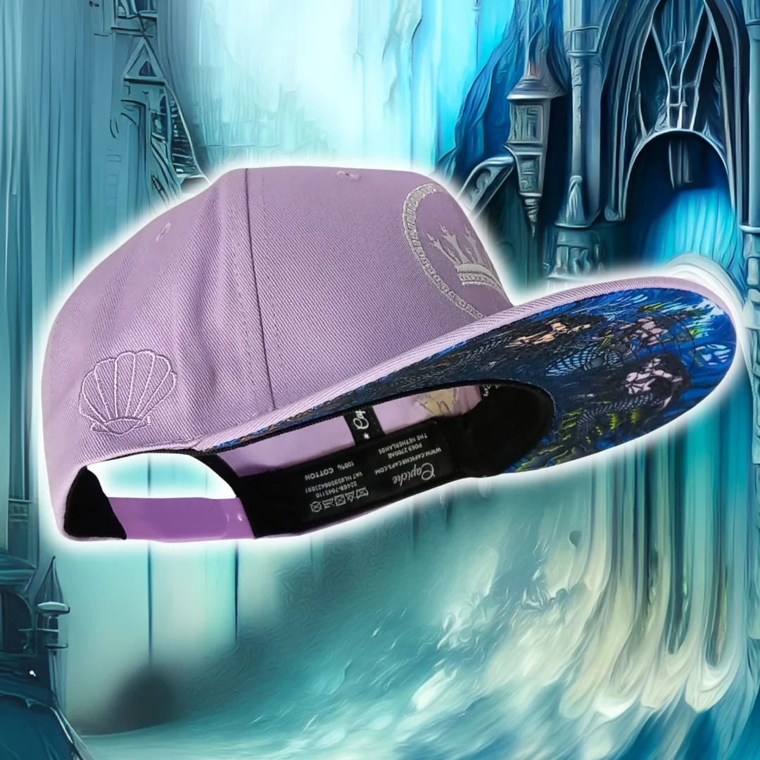 Mermaids Kingdom Snapback - Pastel Purple - Image 14
