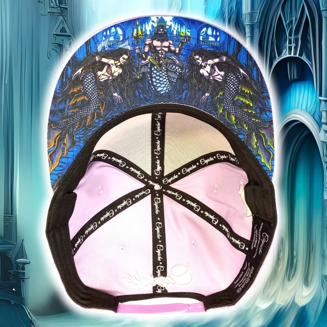 Mermaids Kingdom Snapback - Pastel Purple - Image 15