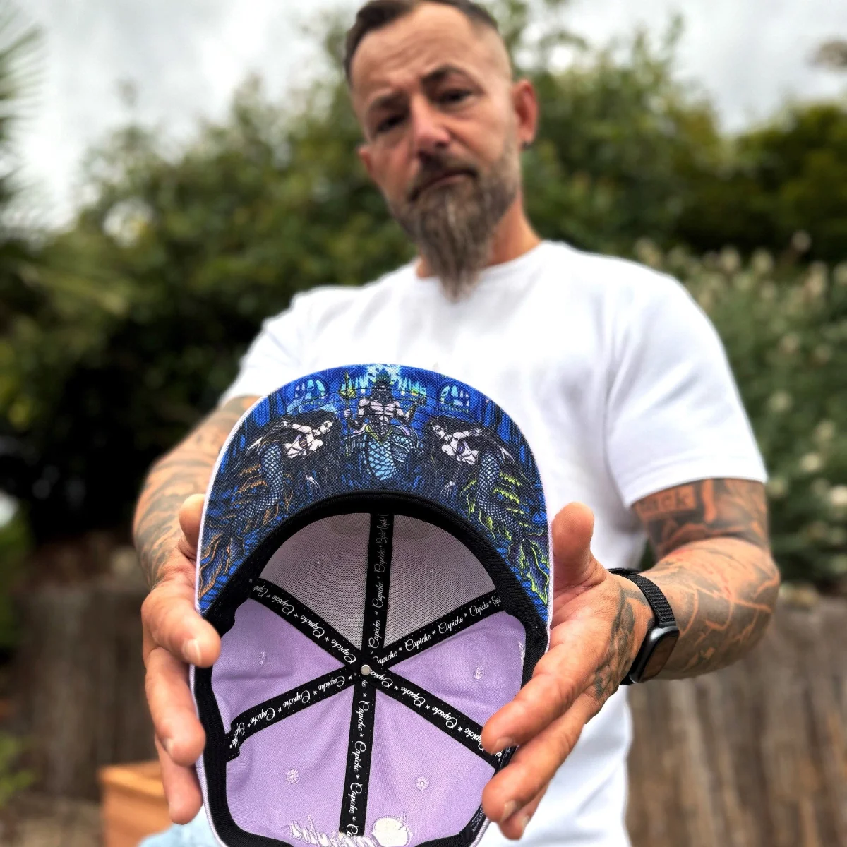 Mermaids Kingdom Snapback - Pastel Purple - Image 4
