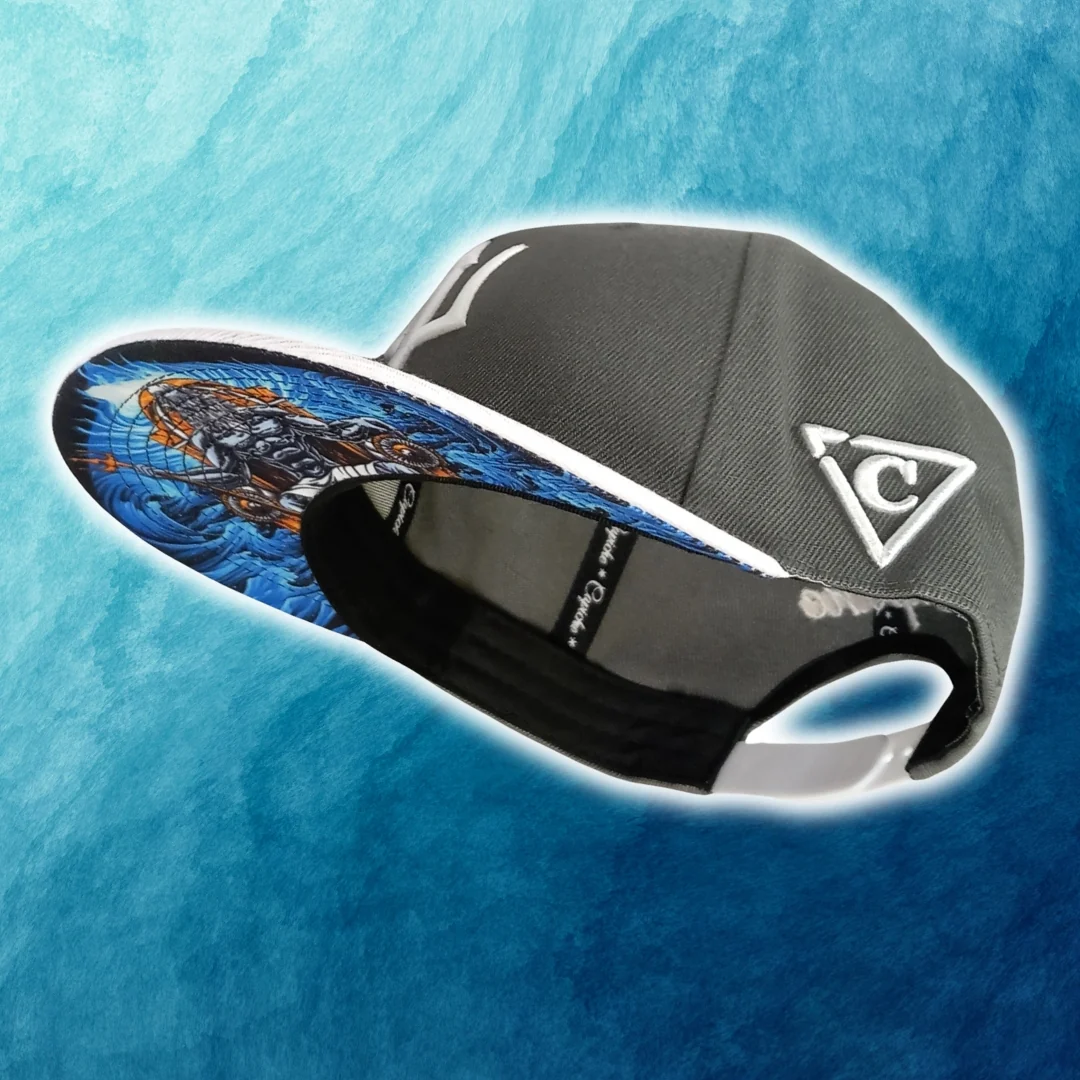 Nereus Snapback - Grey/White - Image 11