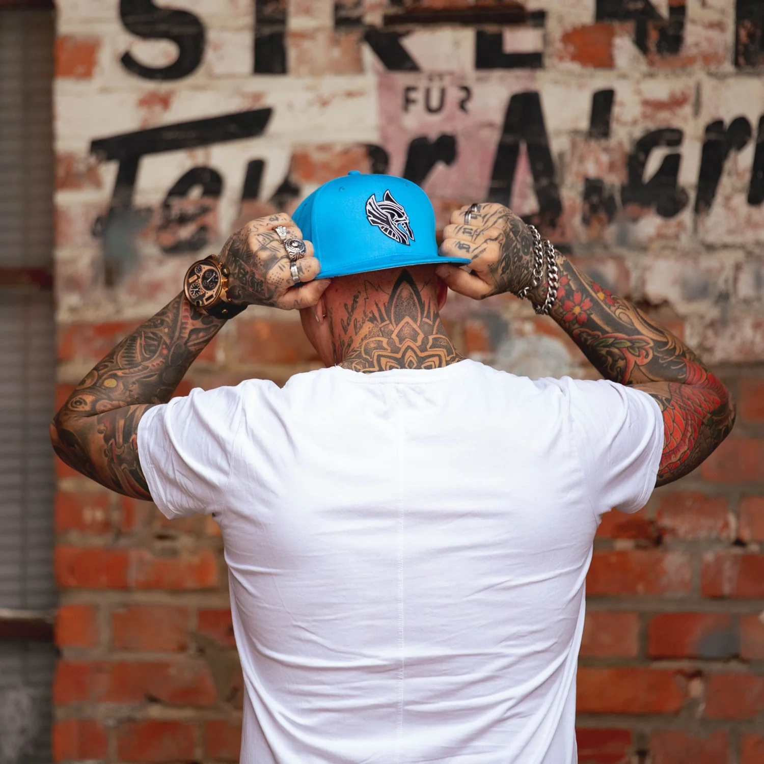 Njord Snapback - Blue - Image 5