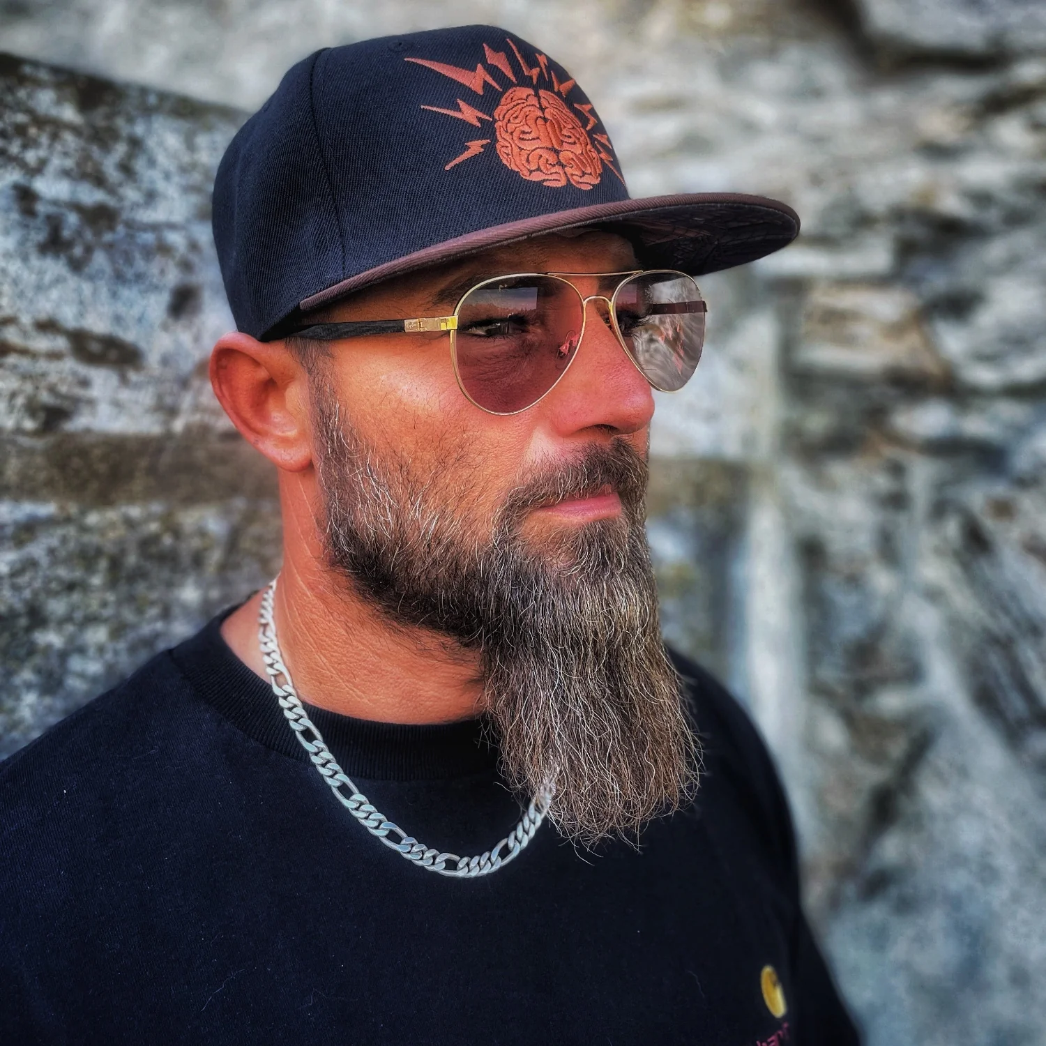 Nobel Snapback - Black/Brown - Image 7