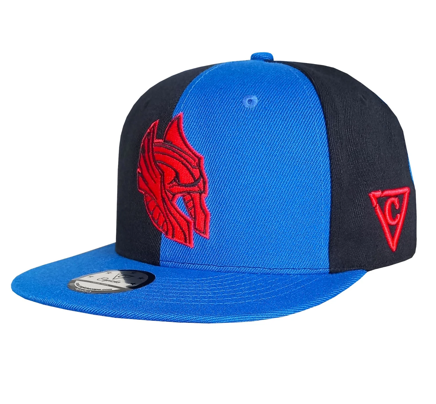 Odin Snapback - 50/50 Black/Blue - Image 13