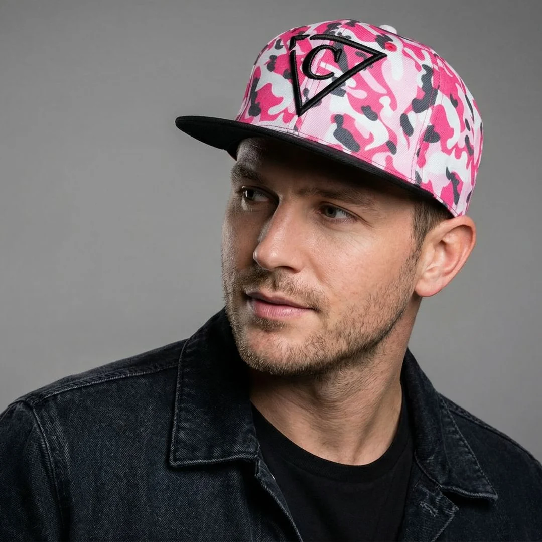 Pink Camo Snapback - Image 6