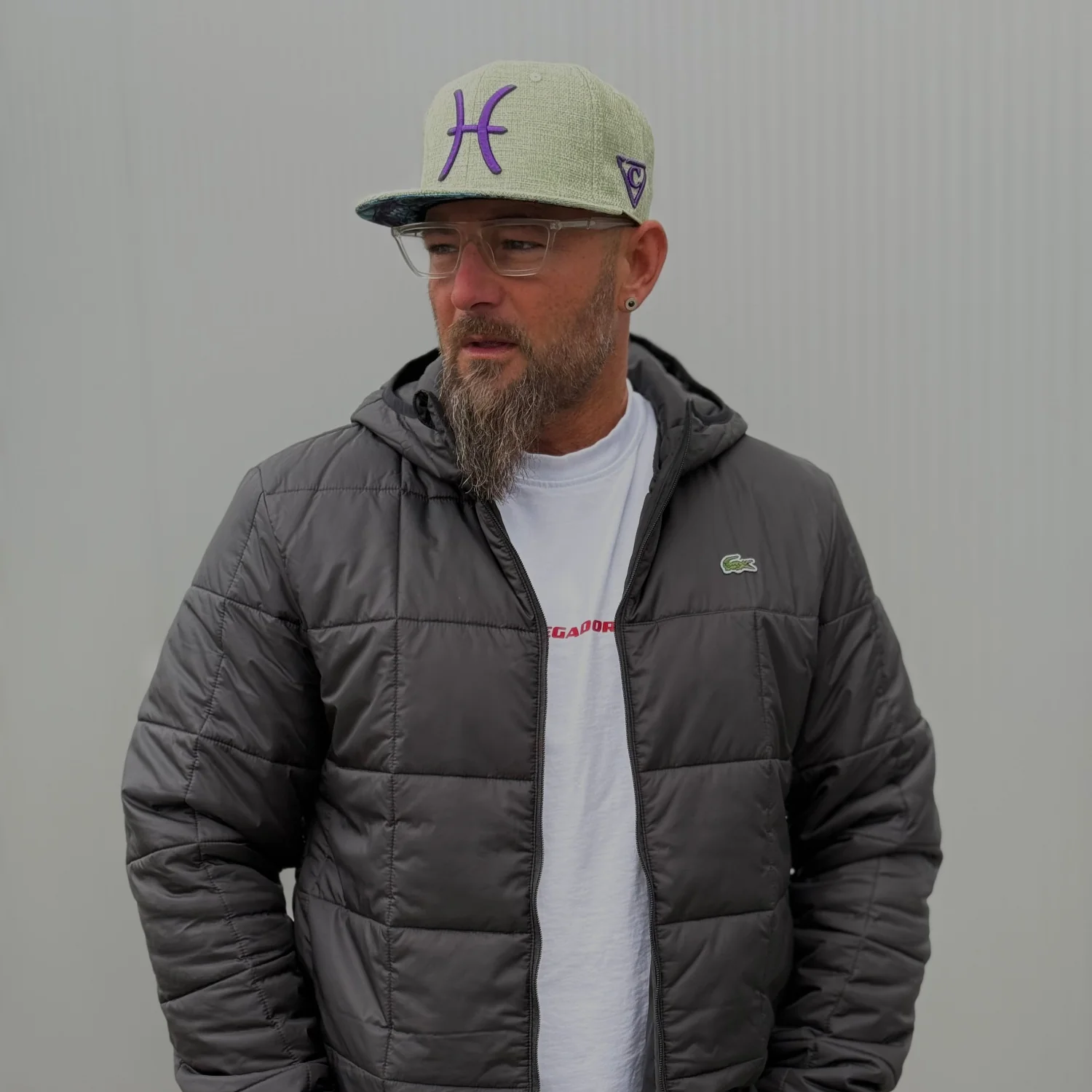 Pisces Snapback - Pale Green Thick Cotton - Image 12