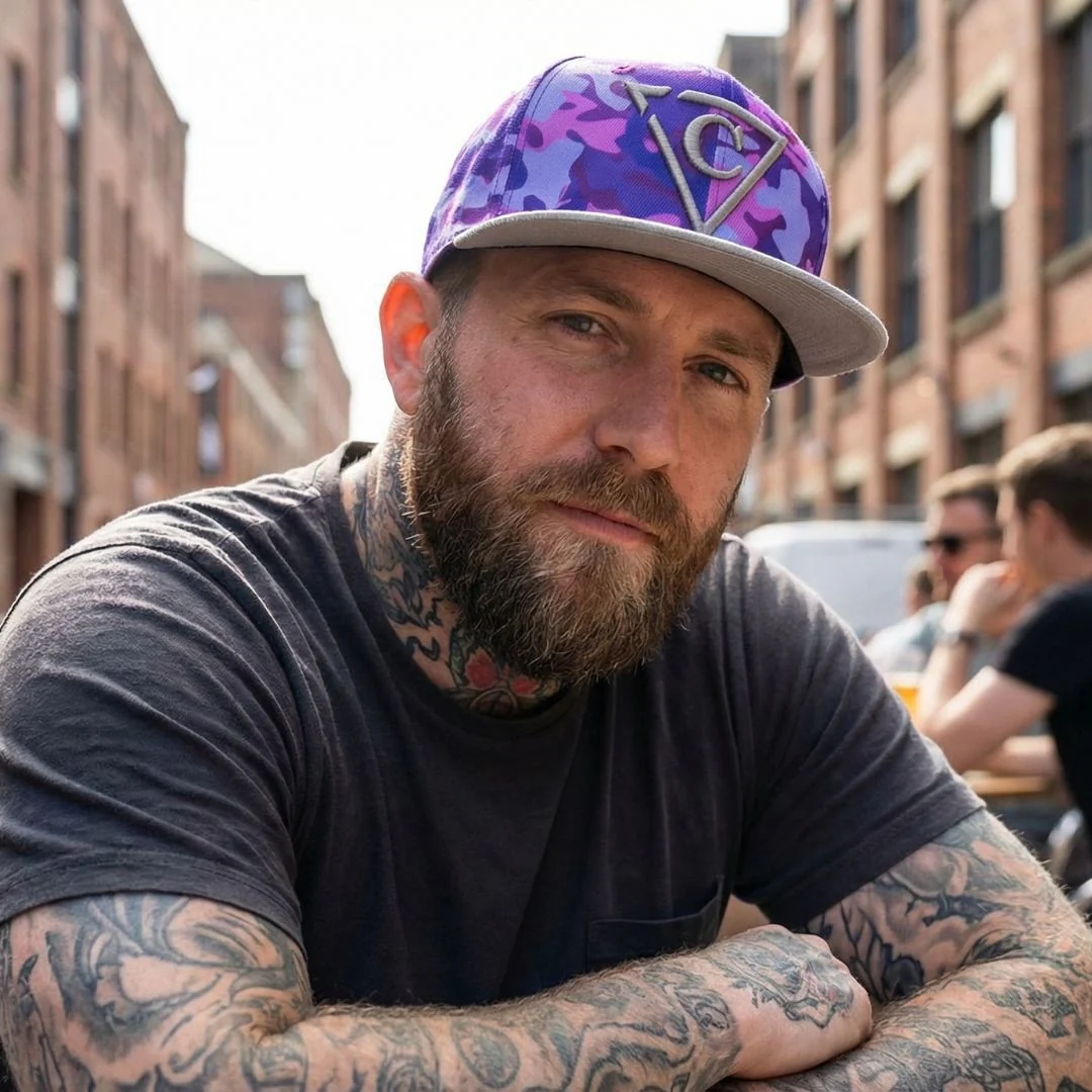 Purple Camo Snapback - Image 2