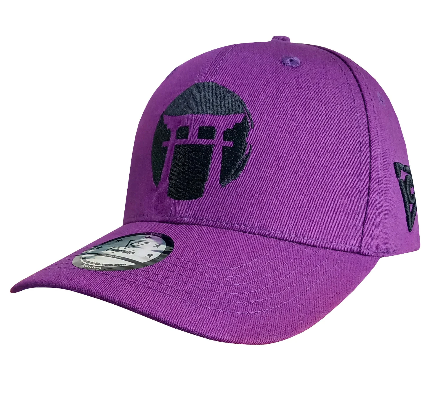 Purple Geisha Curved Cap - Purple - Image 7