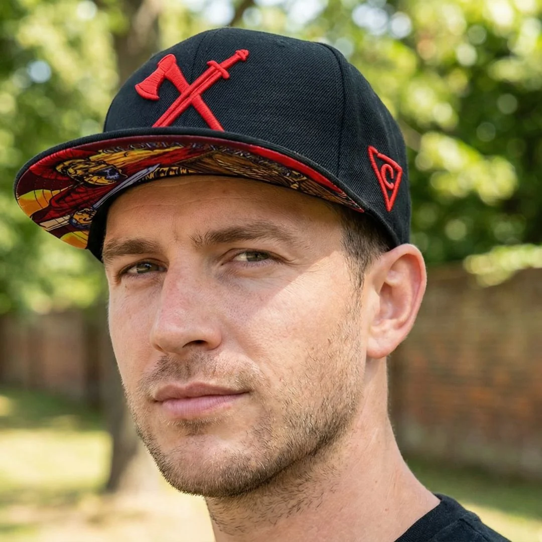 Roman Soldier Snapback - Black - Image 10