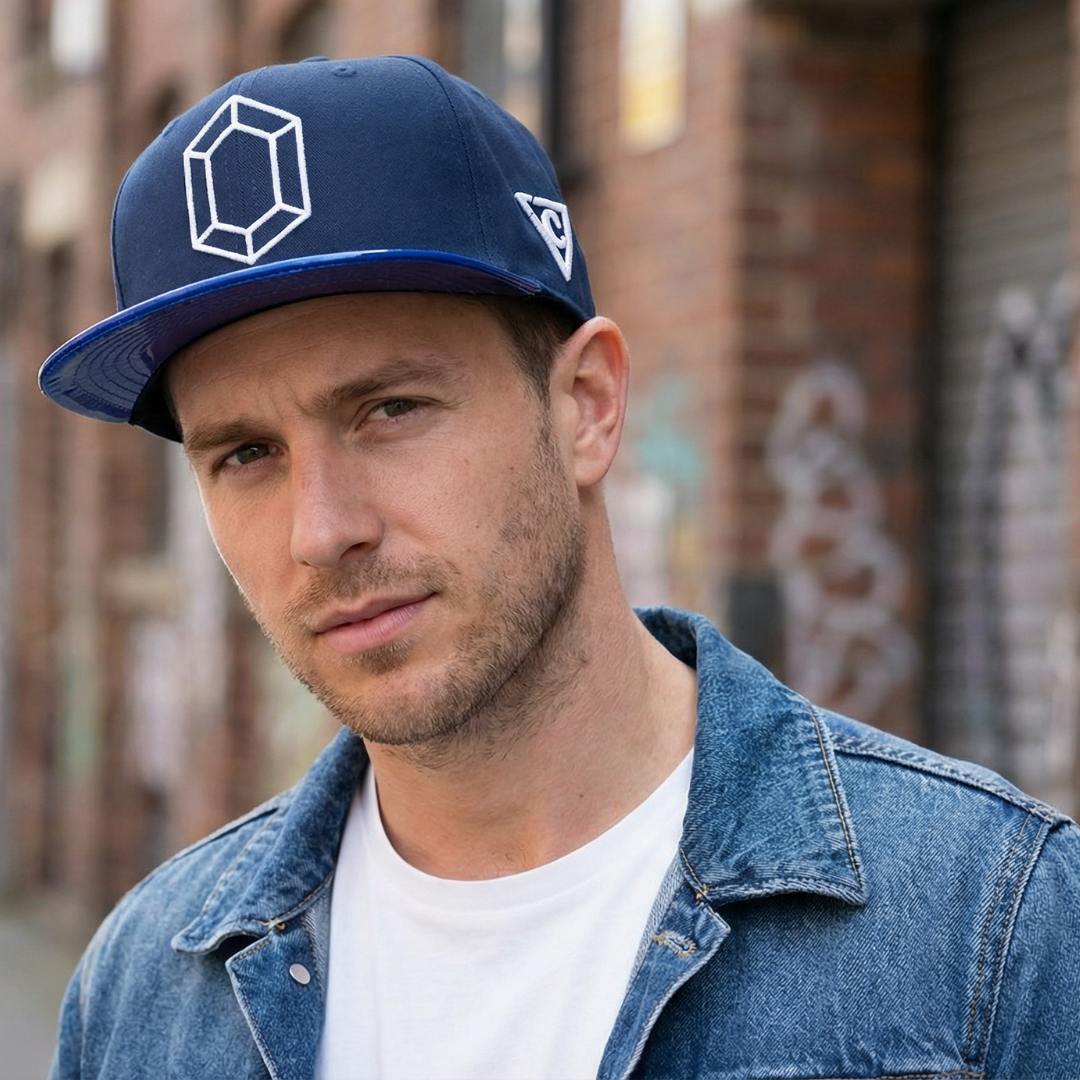 Sapphire Snapback - Blue Holographic Brim - Image 10