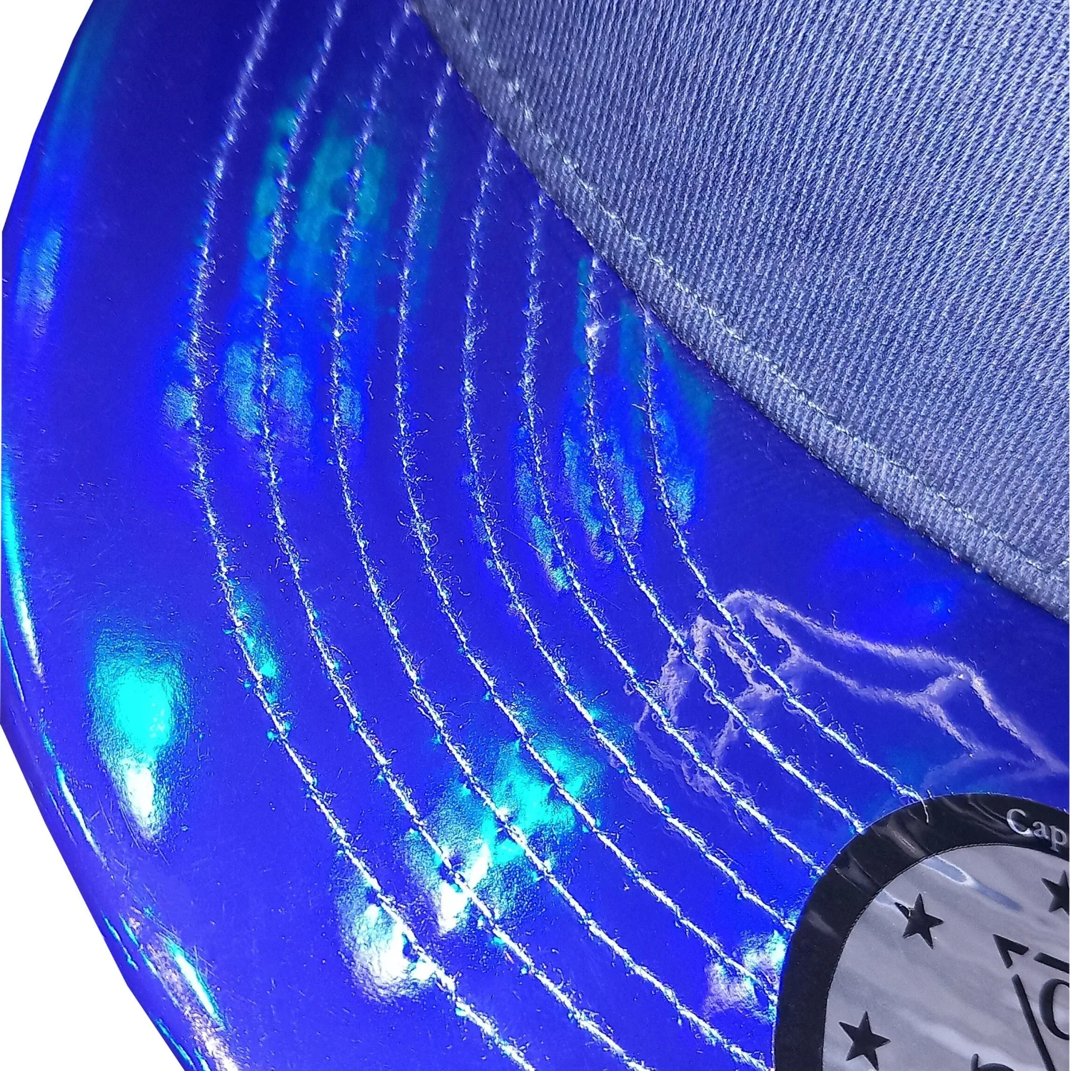 Sapphire Snapback - Blue Holographic Brim - Image 5