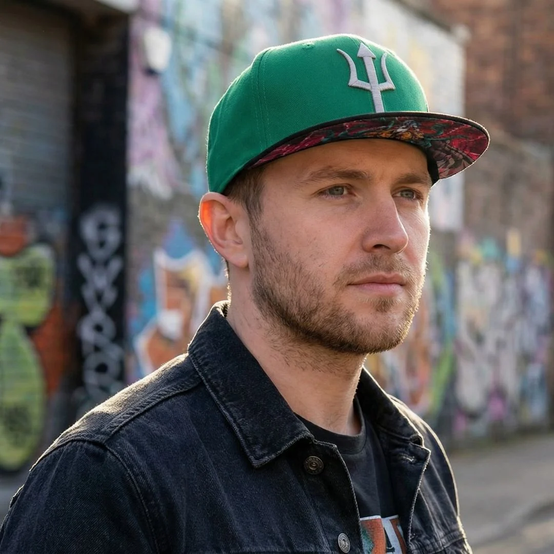 Scylla Snapback - Green/Black - Image 8