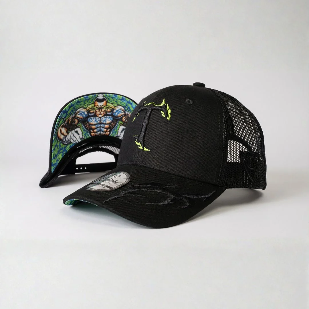 Tattooed Trucker Cap - Black - Image 10
