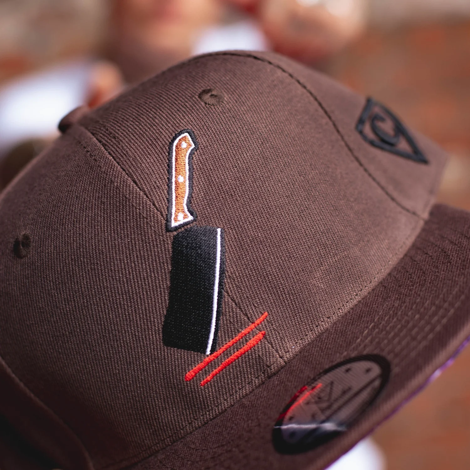 The Butcher Snapback - Brown - Image 3