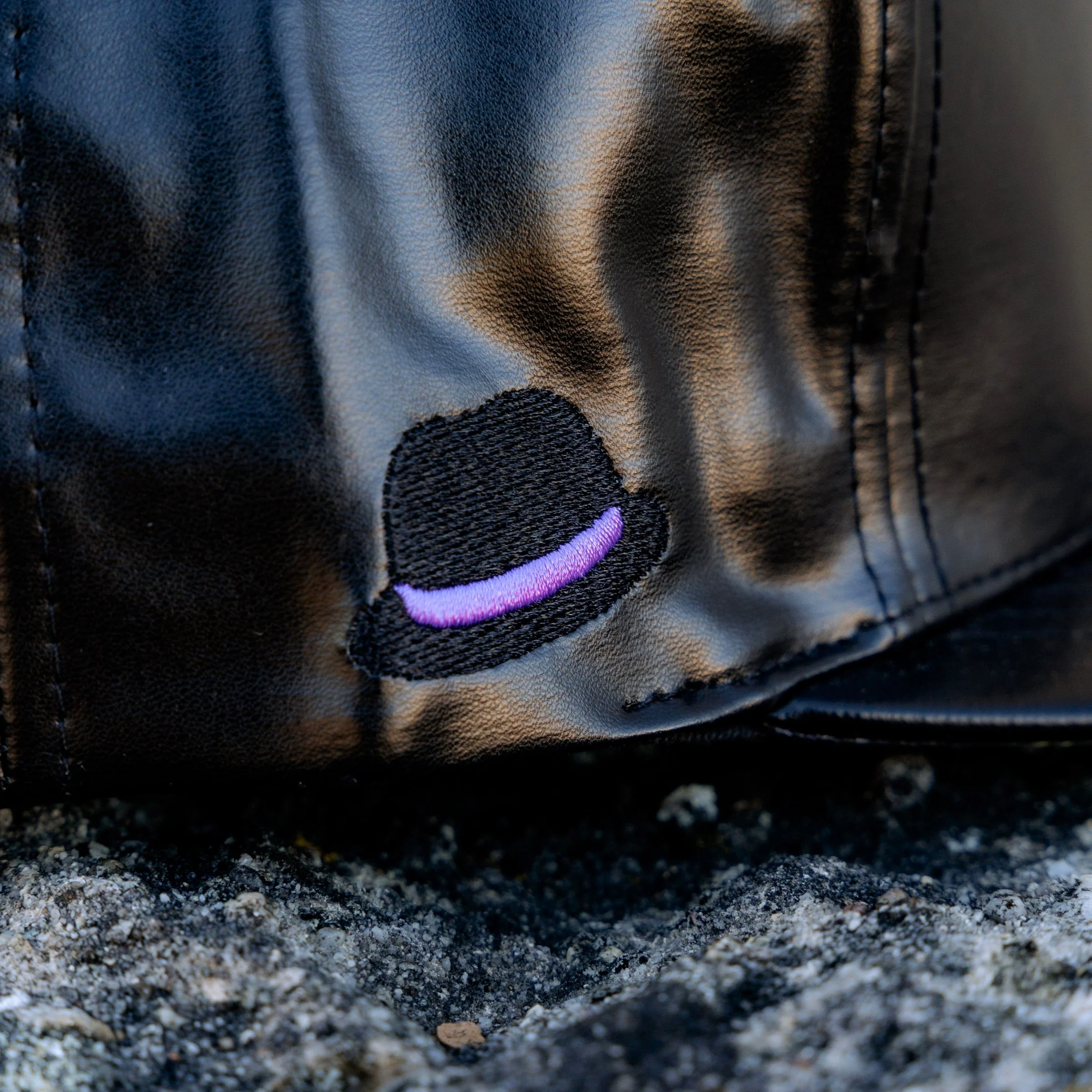 The Don is Gone Snapback No. 4 - Black Artificial Leather - Image 5