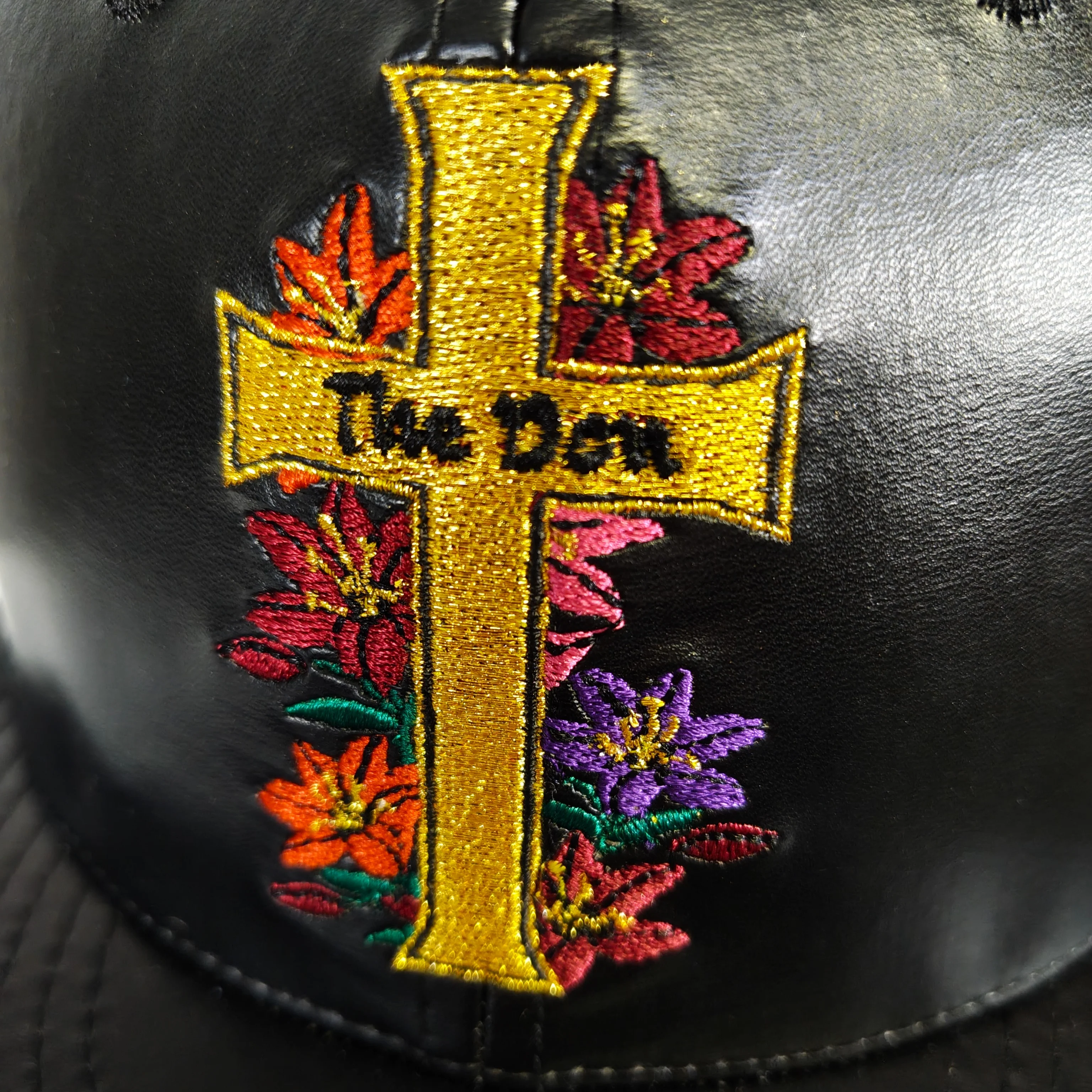 The Don is Gone Snapback No. 4 - Black Artificial Leather - Image 8