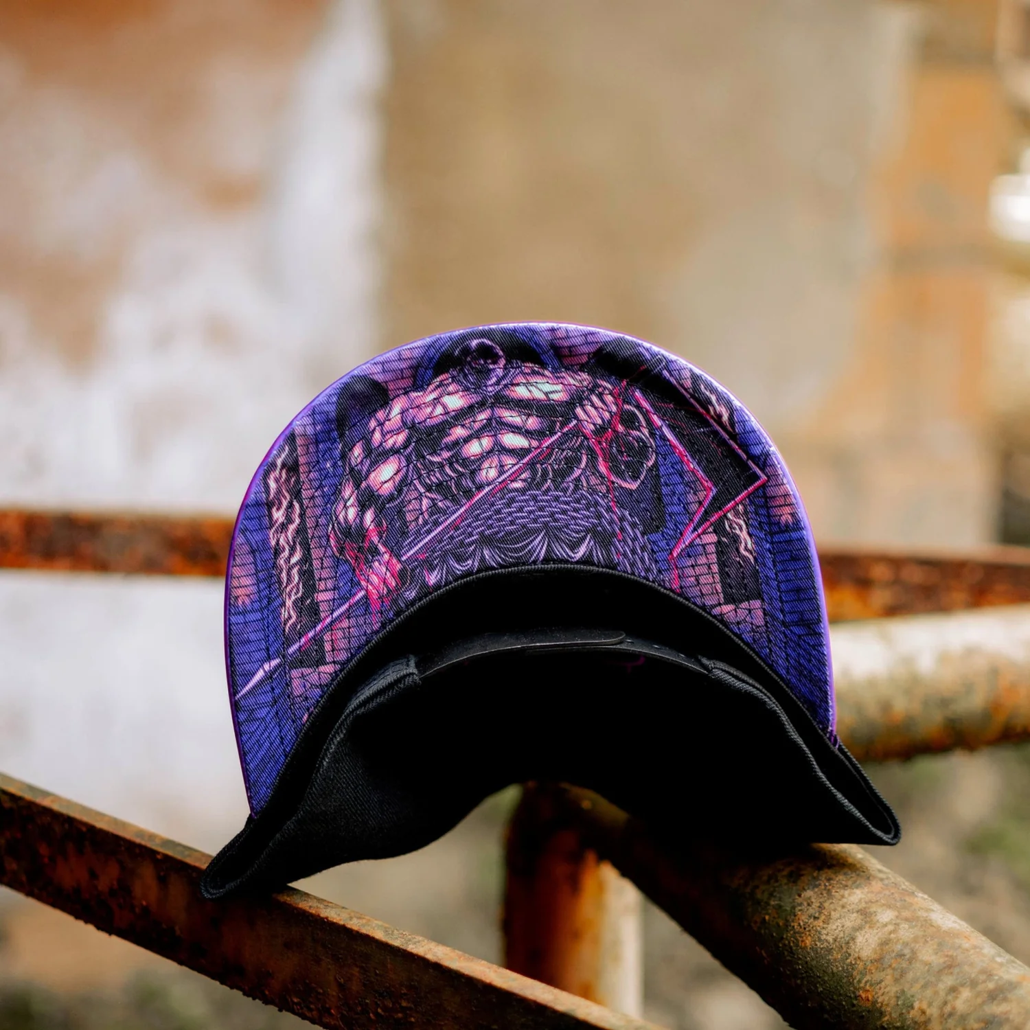 The Executioner Snapback - Black/Purple Holographic - Image 7