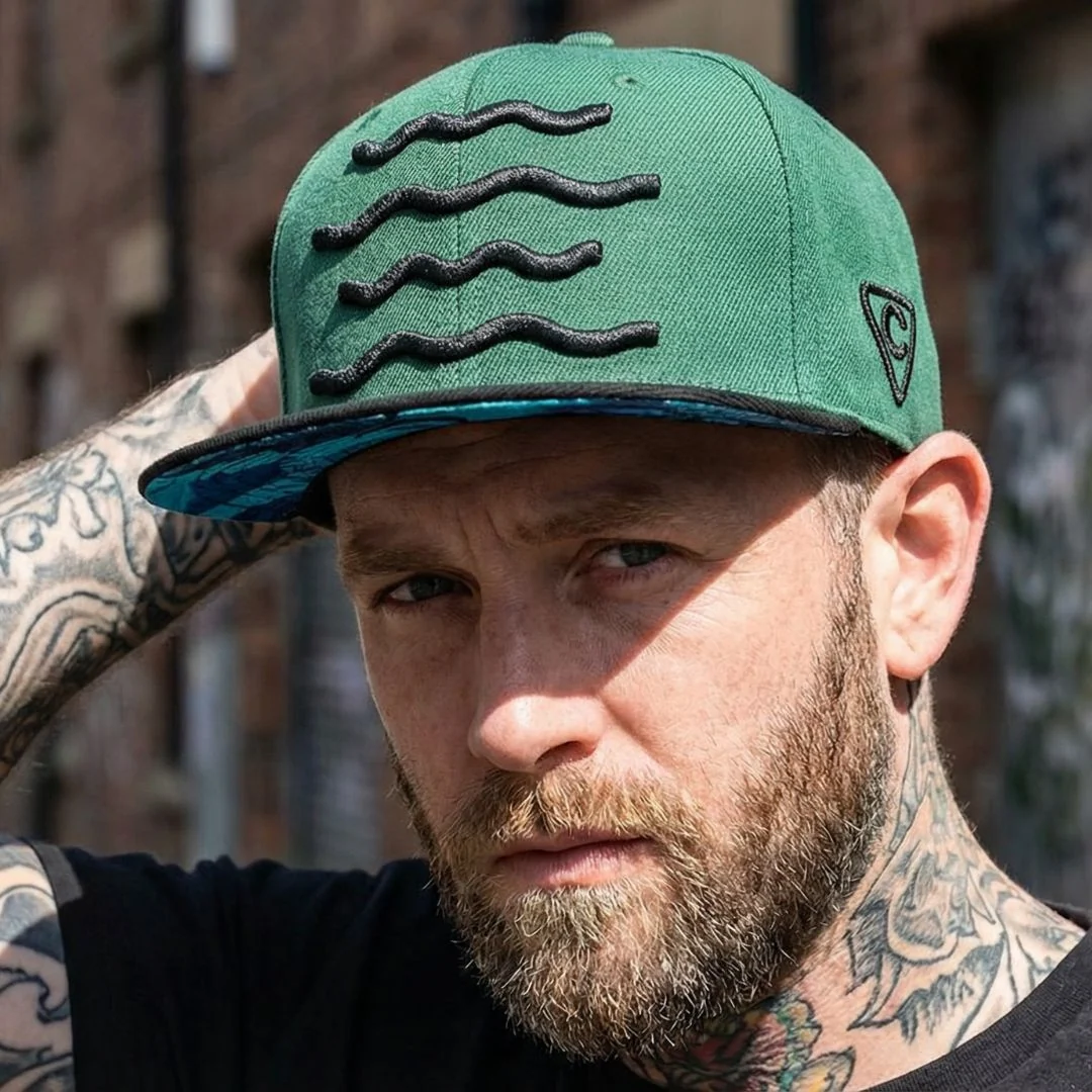 The Shark Snapback - Green/Black - Image 10