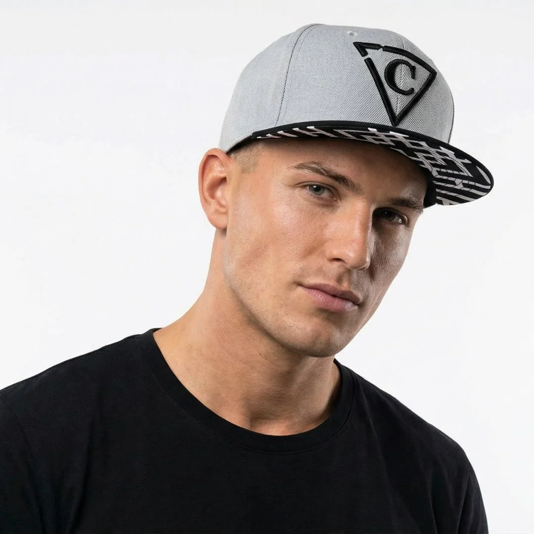The X Snapback - Grey/Black - Image 10