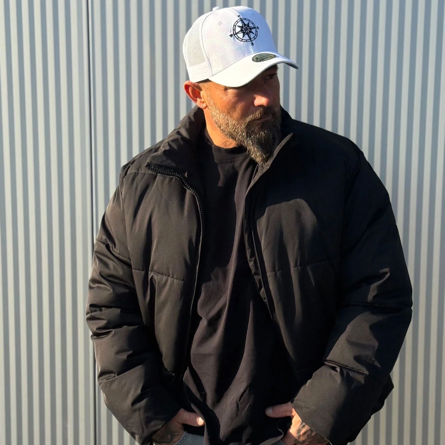 Treasure Map Trucker Cap - White - Image 11
