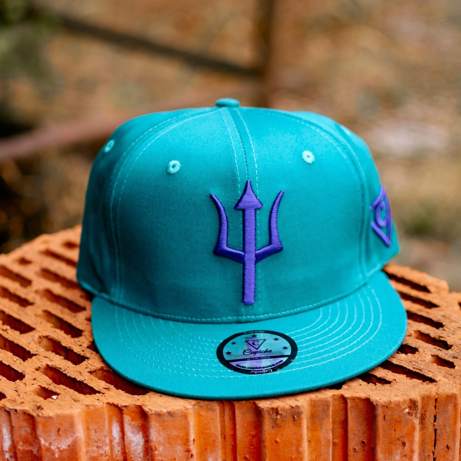 Triton Snapback - Teal Blue - Image 11