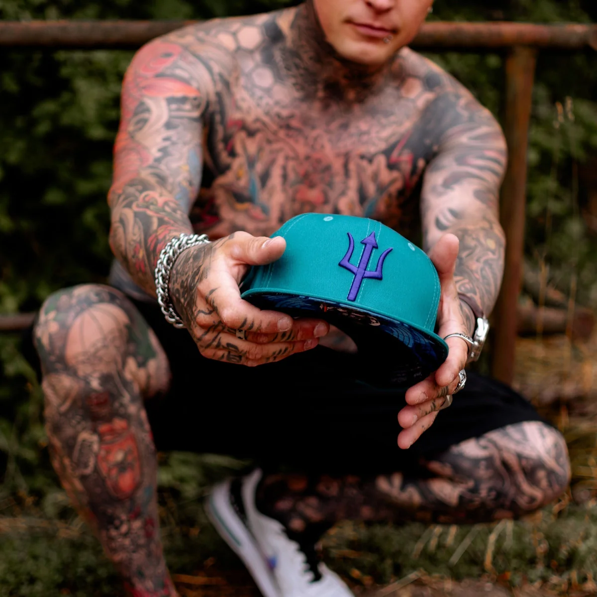 Triton Snapback - Teal Blue - Image 12