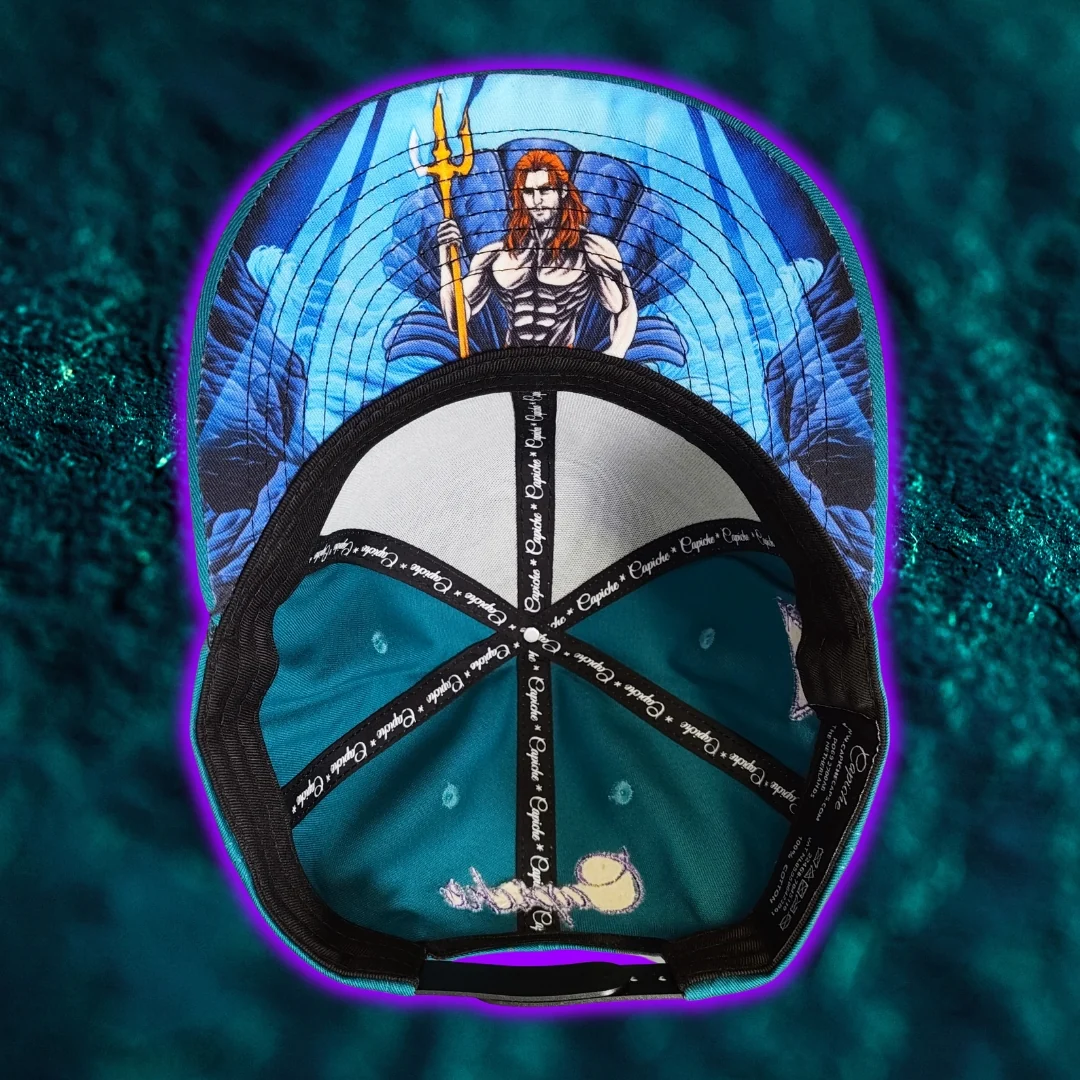 Triton Snapback - Teal Blue - Image 15