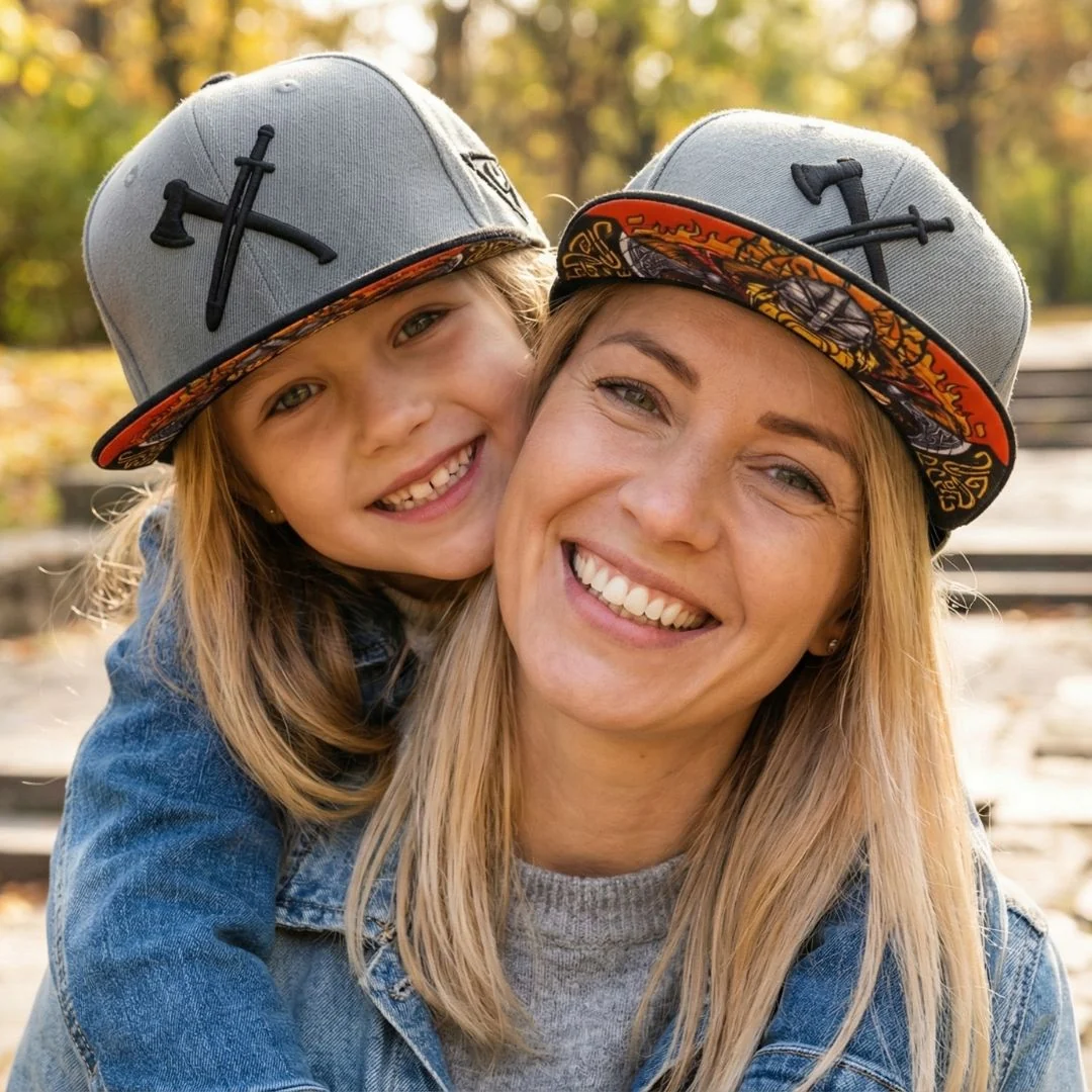 Viking Snapback Child Size - Grey - Image 6