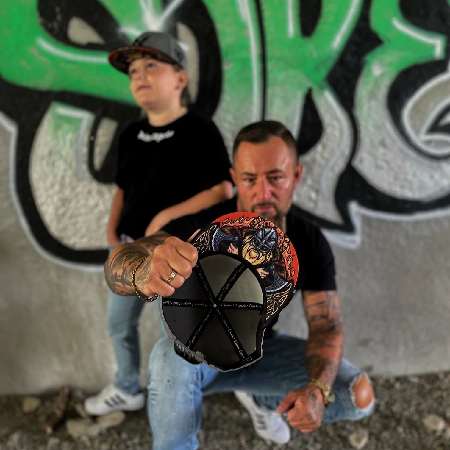 Viking Snapback Child Size - Grey - Image 8