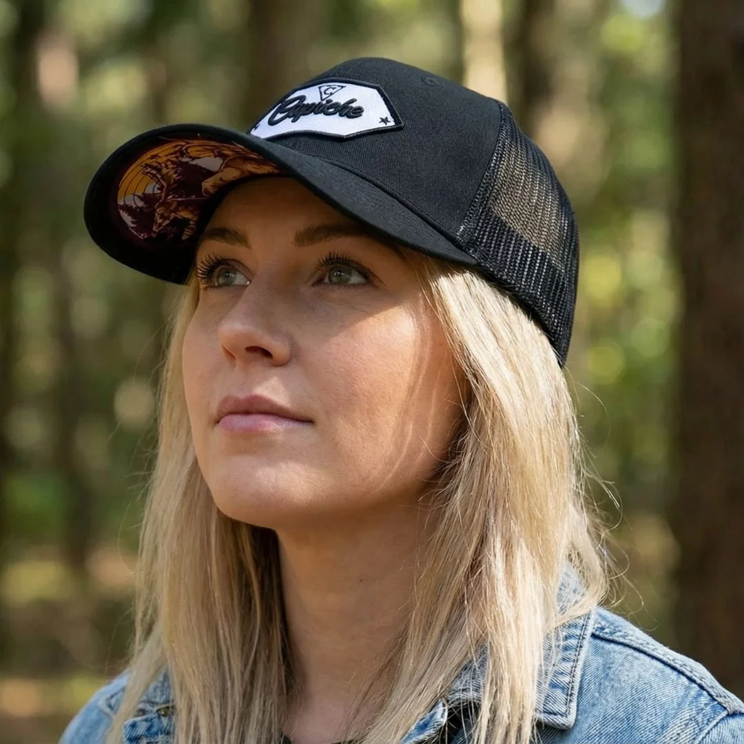 Wildlife Trucker Cap - Black - Image 8