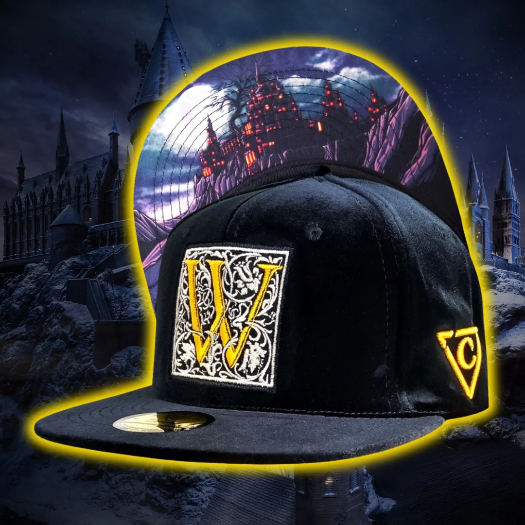 Wizard School Snapback - Black Velvet - Image 10