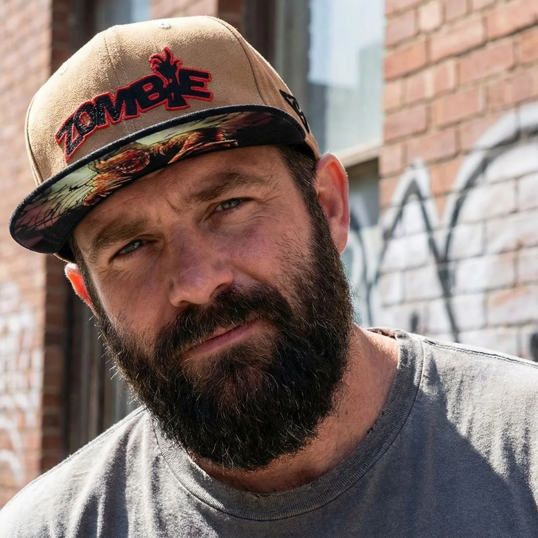 Zombie Snapback - Brown Suede/Black Suede - Image 2